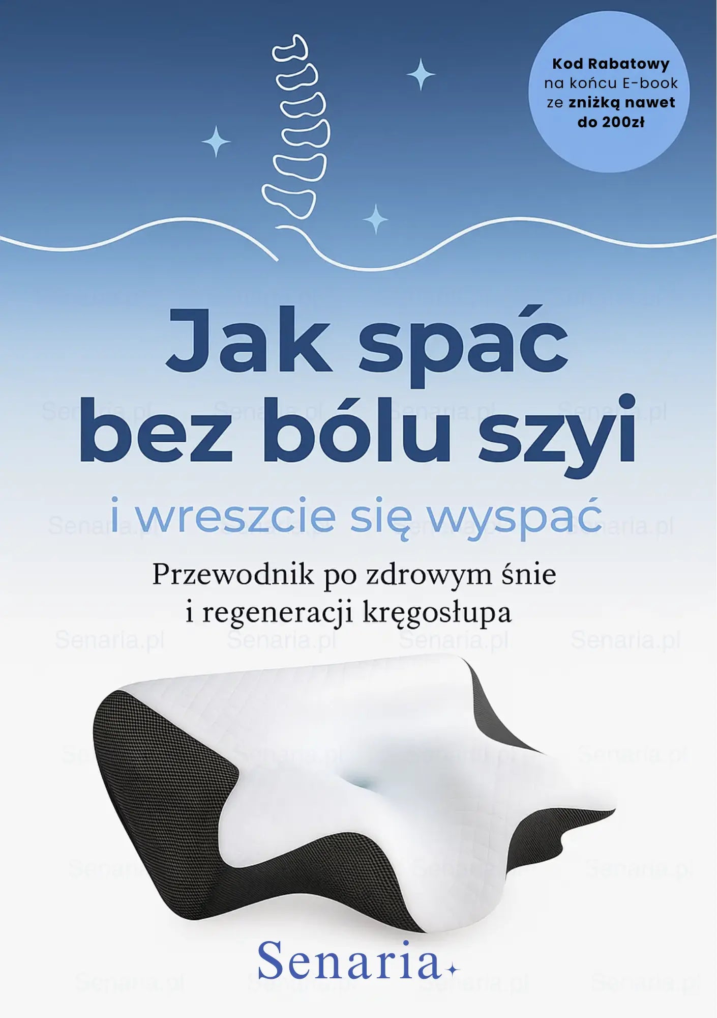 Jak Spać bez bólu Szyi? E-book Senaria