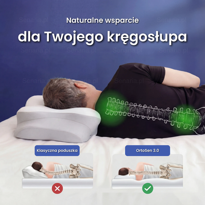 Poduszka OrtoSen 3.0 - Nowy Wymiar Komfortu