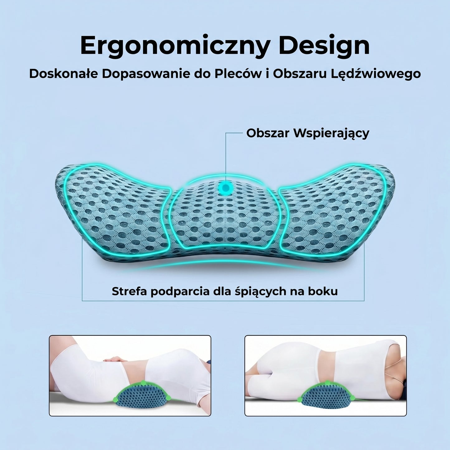 ErgoFit - Poduszka Lędźwiowa