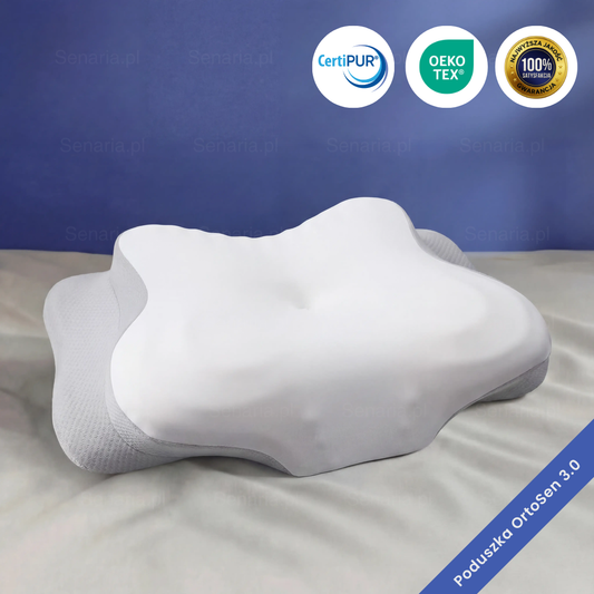 Poduszka OrtoSen 3.0 - Nowy Wymiar Komfortu