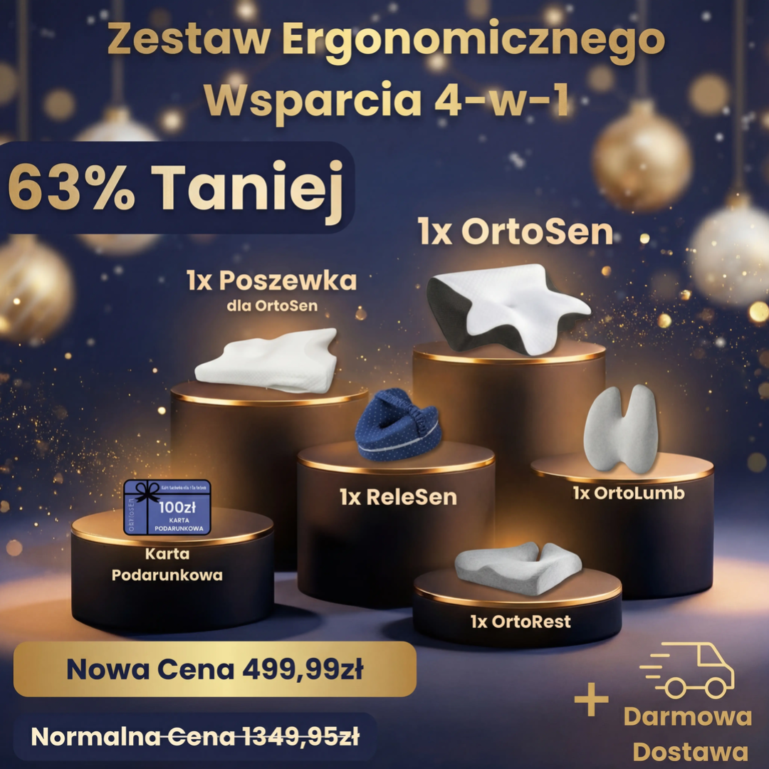 Zestaw Ergonomicznego Wsparcia 4-w-1