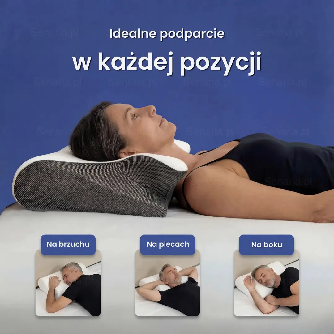Poduszka OrtoSen 2.0 - Ulga w Bólu Szyi Senaria