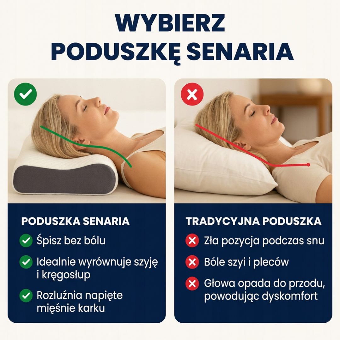 OrtoSen 1.0 - Poduszka Wspierająca Kręgosłup