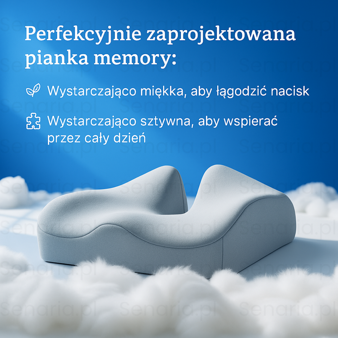 OrtoRest - Poduszka Ergonomiczna do Siedzenia