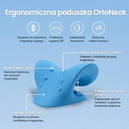 Poduszka OrtoNeck - Twoja chwila ulgi dla karku i ramion