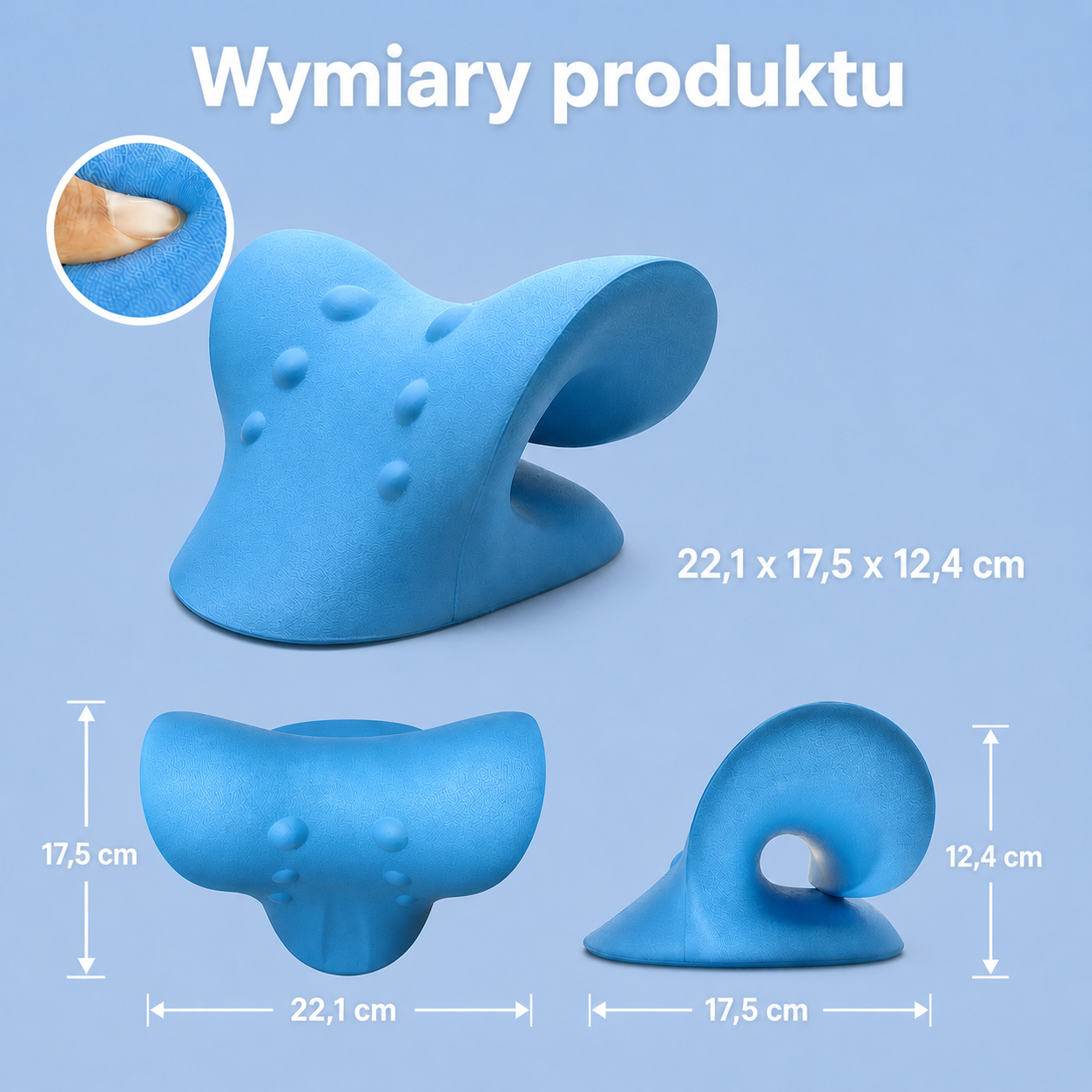 Poduszka OrtoNeck - Twoja chwila ulgi dla karku i ramion
