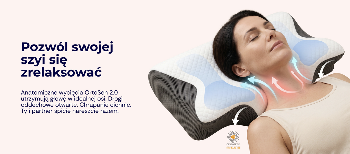 Zadowoleni klienci z poduszką OrtoSen