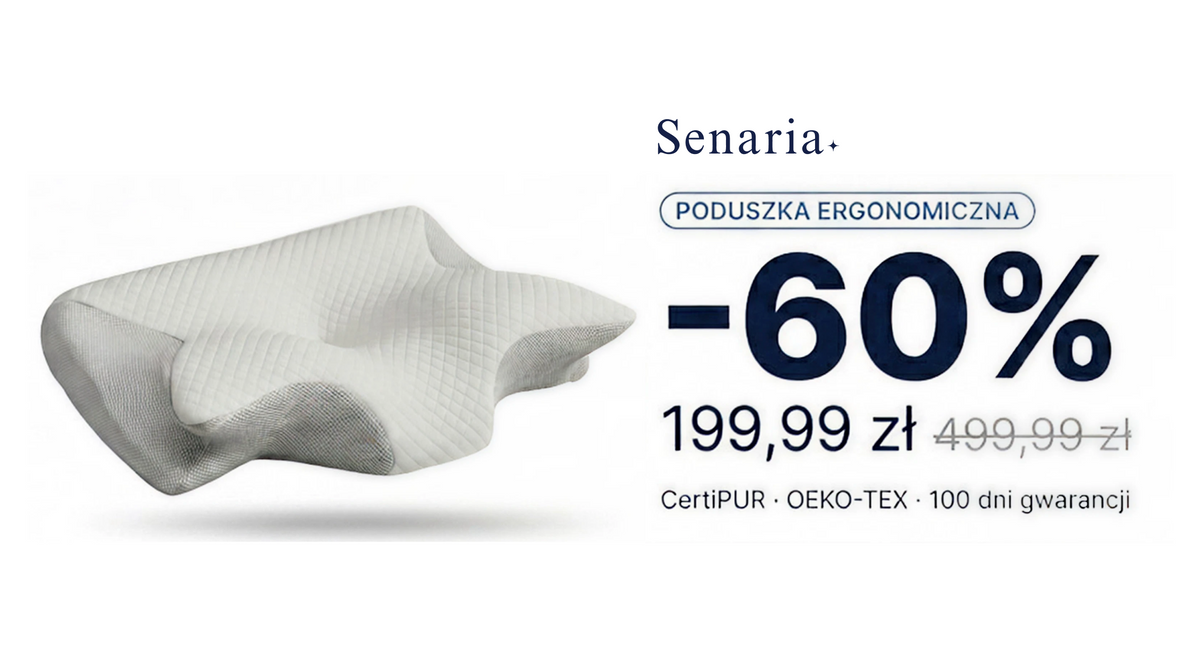 Poduszka OrtoSen w prezentowej wstążce
